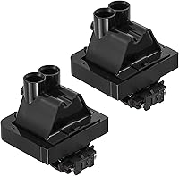 Vista 17 de BDFHYK Paquete de bobinas de encendido UF375 y bujías de iridio 6509 compatibles con Buick Allure Enclave LaCrosse Rendezvous Cadillac CTS SRX Chevy