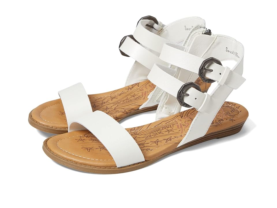 Blowfish Malibu Kids Bessia-K (Little Kid/Big Kid) (Coconut Die Cut) Girl's Shoes INTERNATIONAL SHIPPING