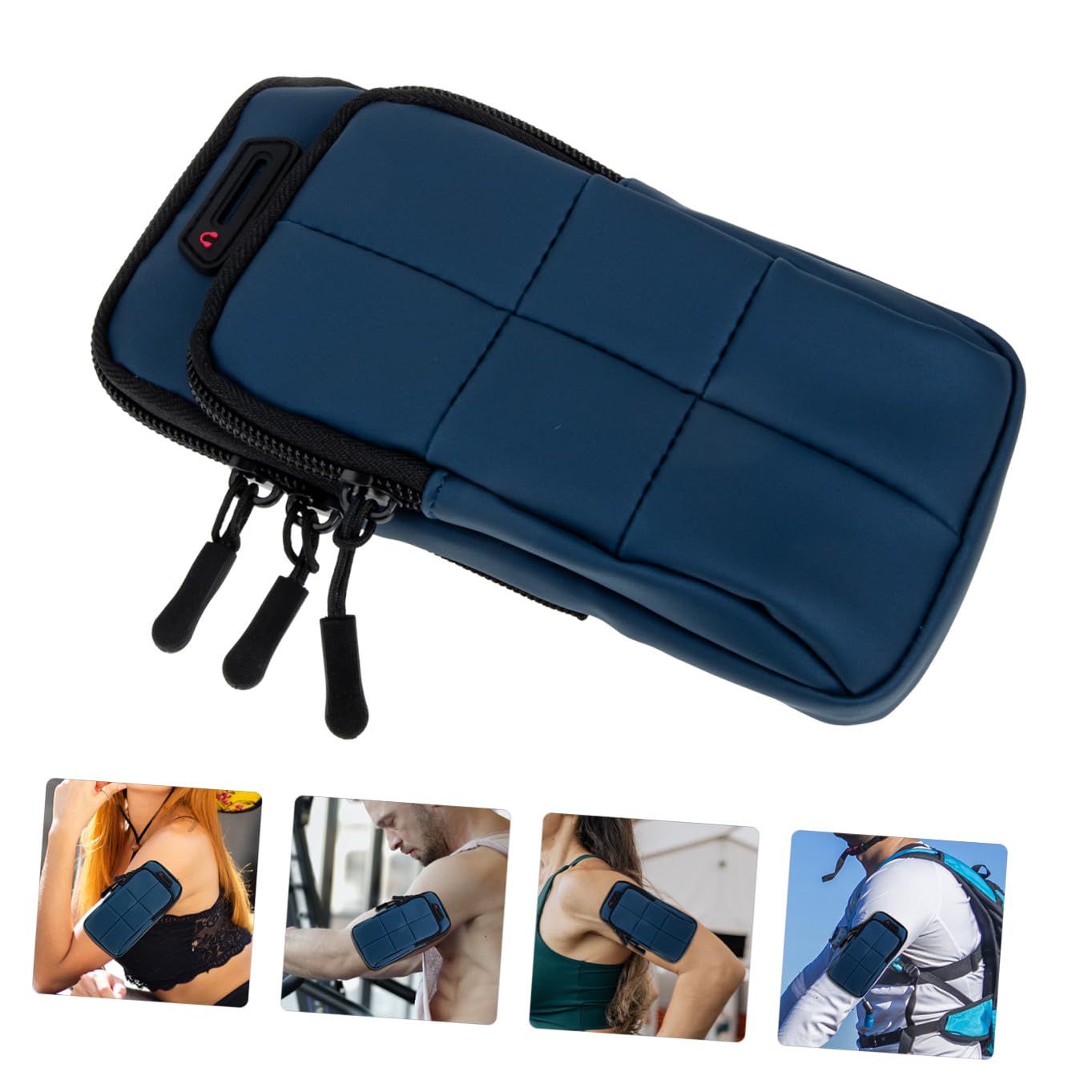 DOITOOL 3 Pezzi Fascia Da Braccio Per Cellulare Da Esterno Borsa Da Braccio Sportiva Per Telefono Borsa Robusta Per Riporre Il Telefono Per Lallenamento