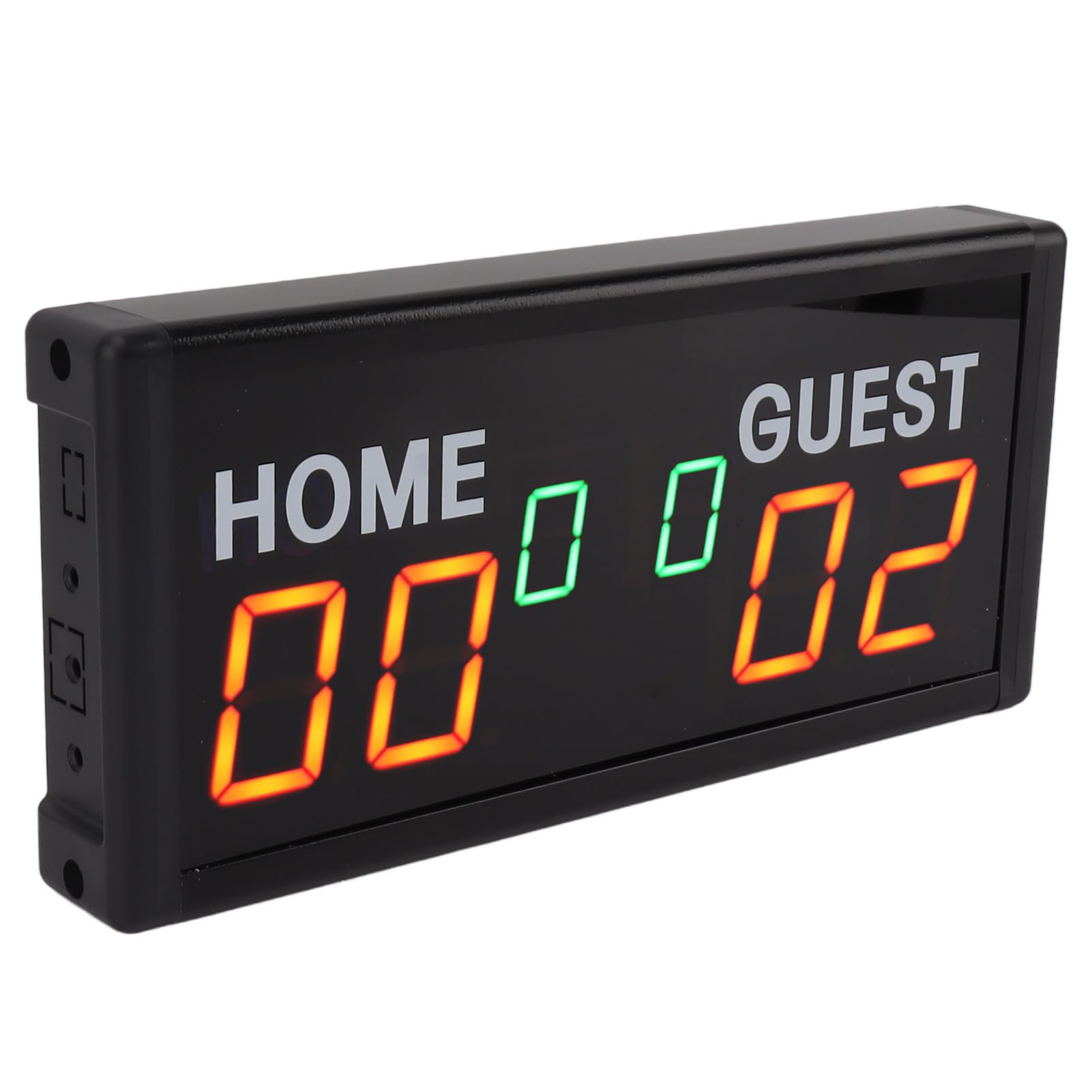 Tissting Sport Score Anzeige mit Fernbedienung - 4,6 cm LED Digitalanzeige für Badminton Basketball Fussball Indoor Sportarten mit Aluminiumrahmen