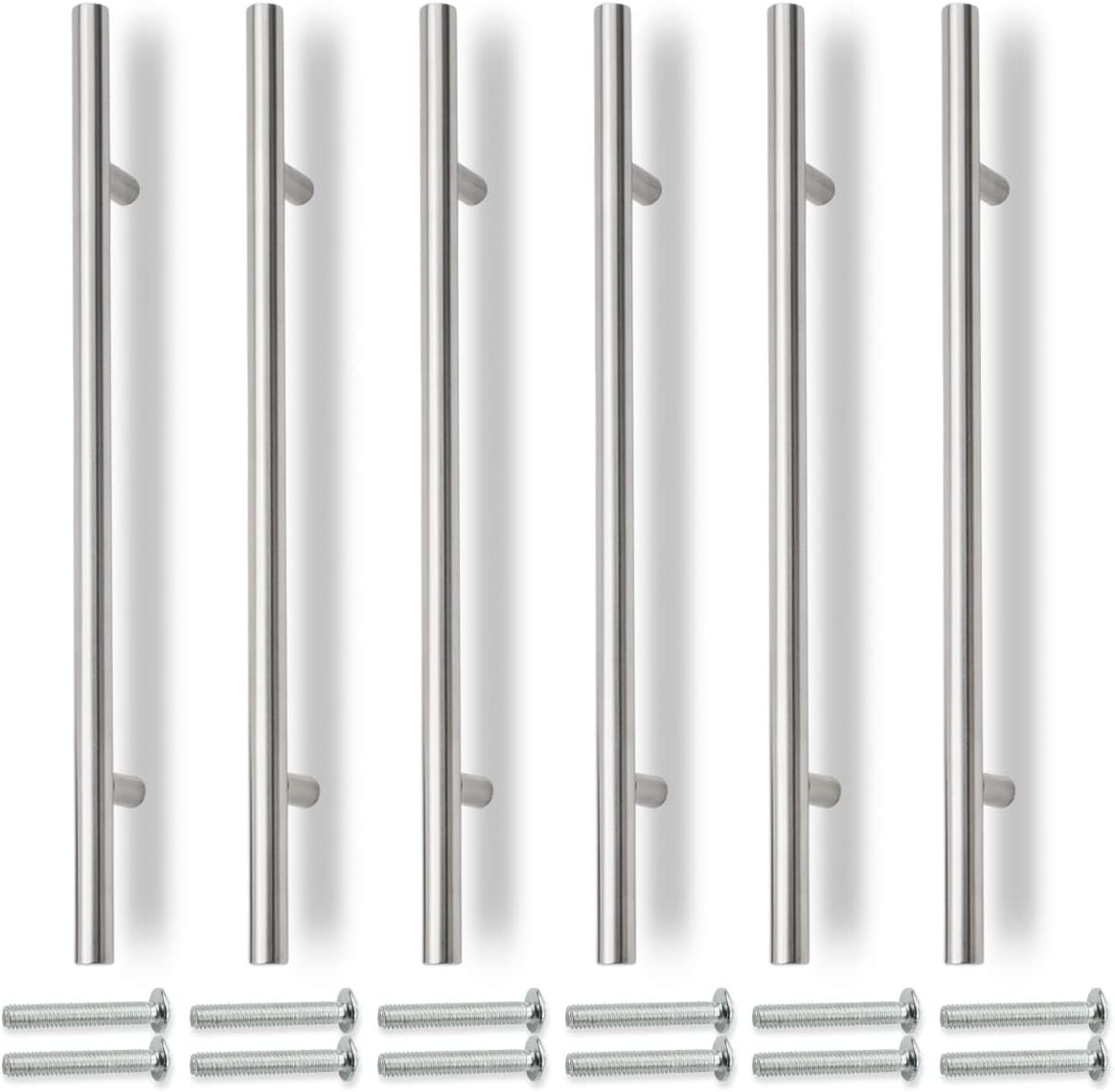 Probrico Edelstahl Griffe Für Küche & Schränke - Moderne Türgriffe In Hohlbauweise