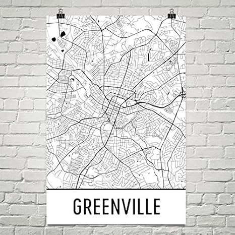 Greenville Sc City Map Amazon.com: Greenville Poster, Greenville Art Print, Greenville Wall Art, Greenville  Map, Greenville City Map, Greenville South Carolina City Map Art,Greenville  Gift,Greenville Decor,(24" X 36", White And Black): Posters & Prints