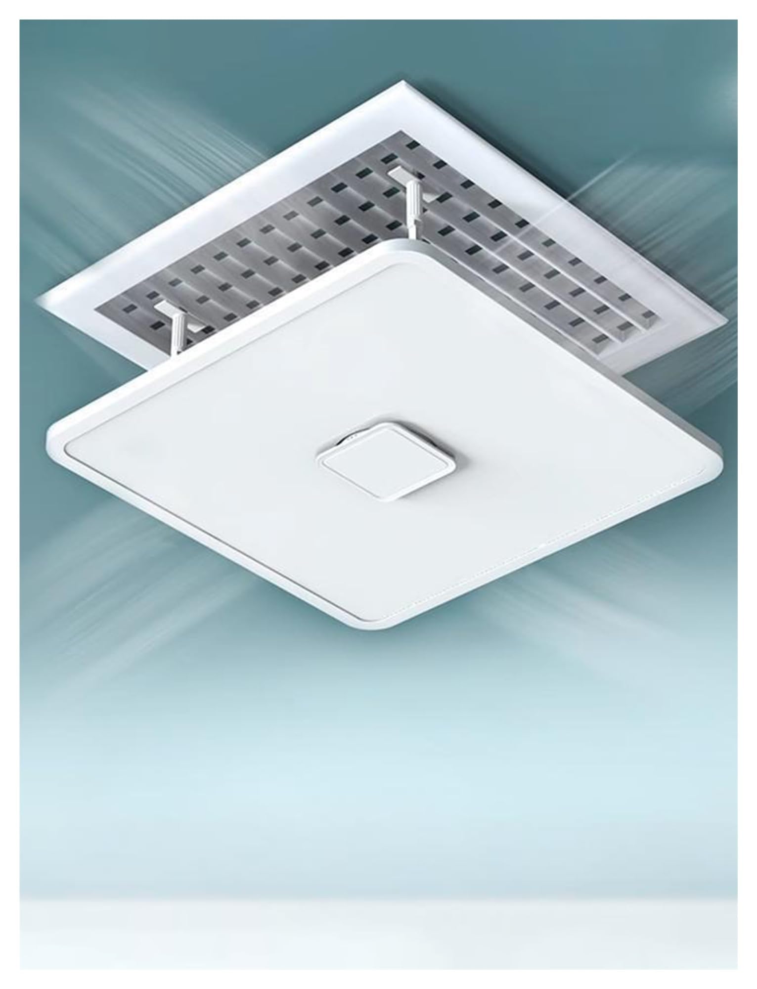 Deflettore for condizionatore d'aria, deflettore for bocchette di ventilazione dell'aria condizionata, copertura for bocchette di ventilazione dell'aria condizionata for uffici commerciali(13.78x13.78