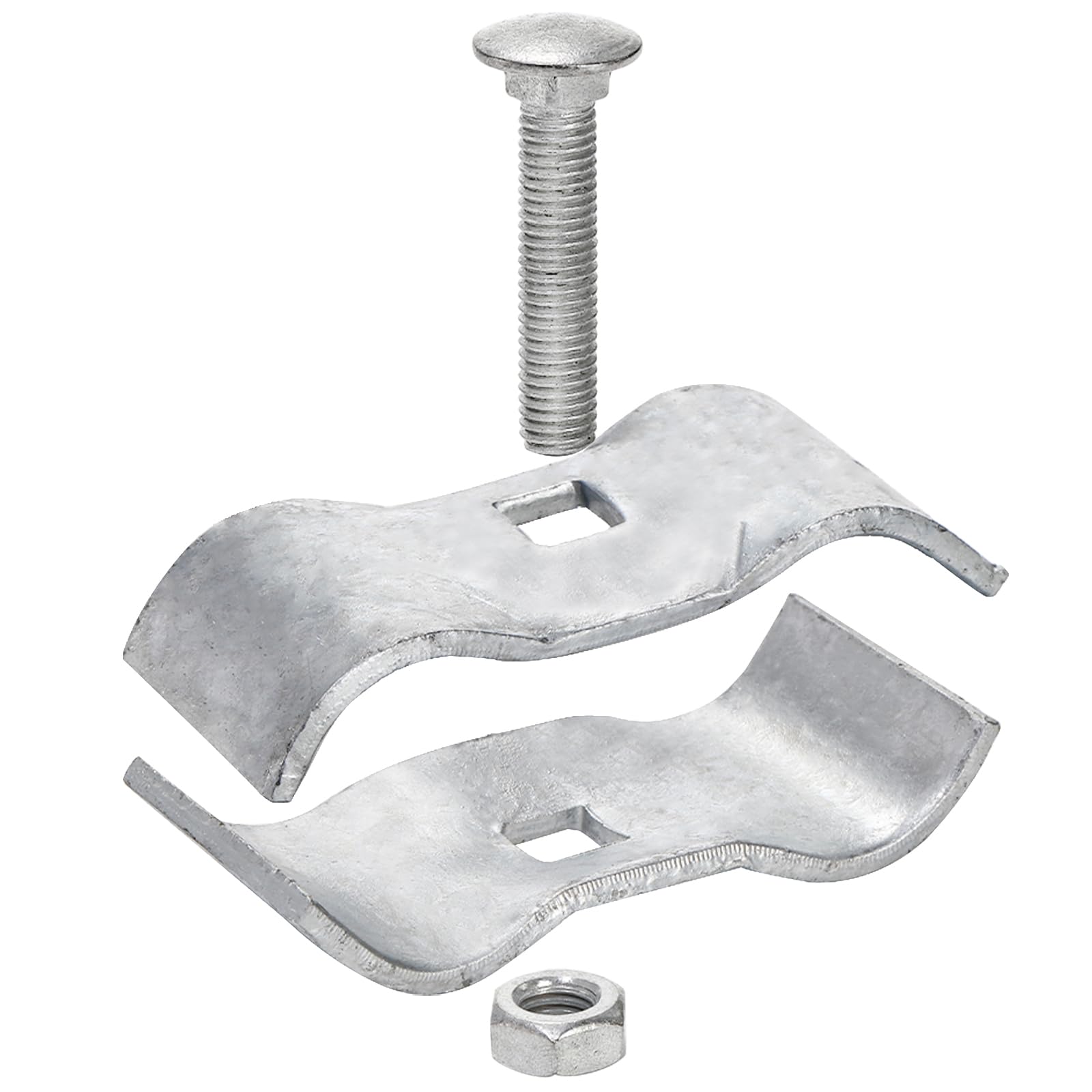 Tractor Supply Heavy Duty Retriever Dog Kennel Clamps Dog Kennel 10-Pack Chain  Link Fence Panel