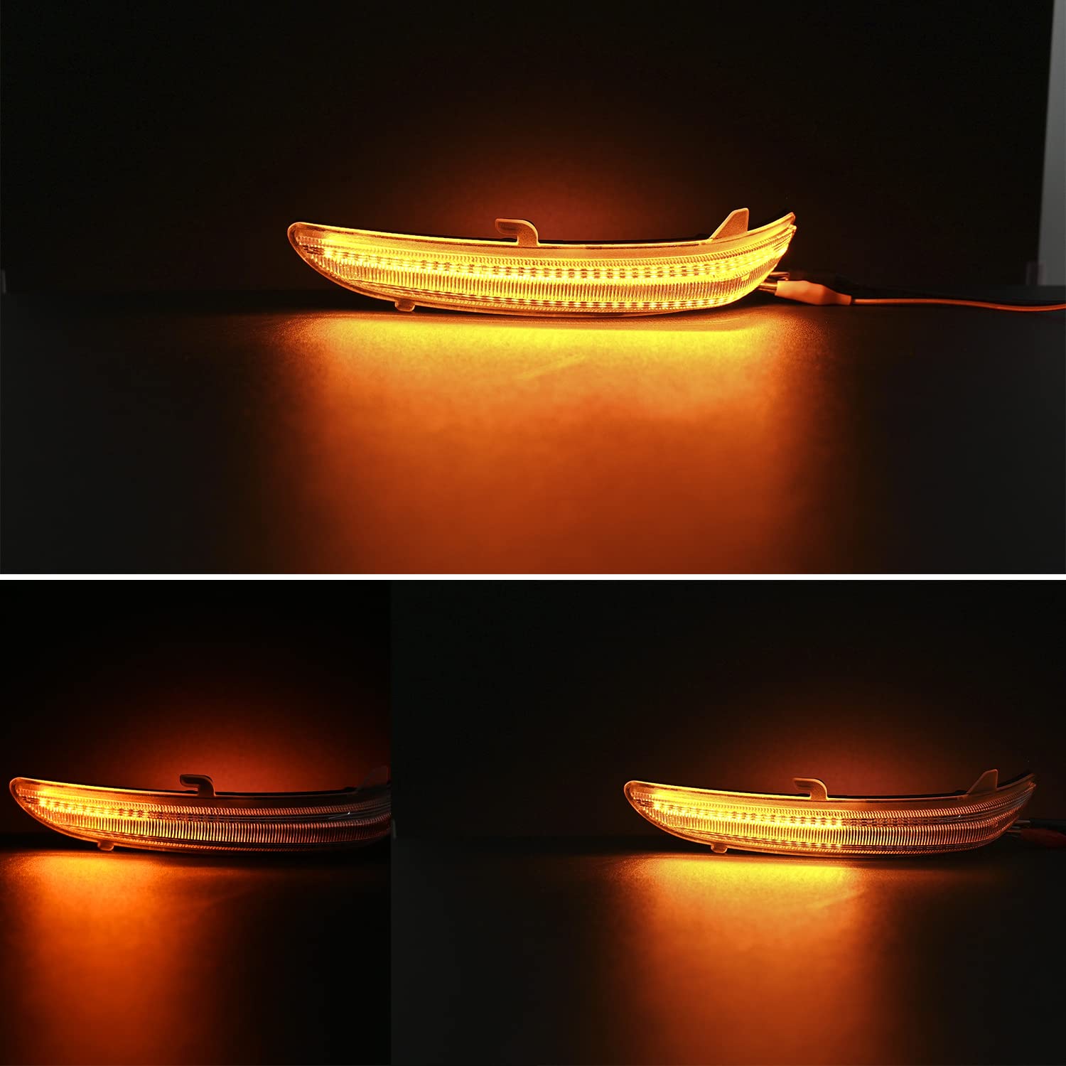 Clignotant latéral LED dynamique gauche + droite pour Peugeot 208 MK1 I 2008 MK1 I Citroën C3 MK3 III C4 Cactus Opel Corsa F