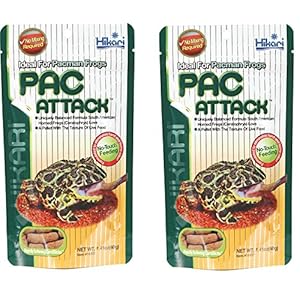 Hikari (2 Pack) Packman Frog Pac Attack Food – 1.41 Grams Each