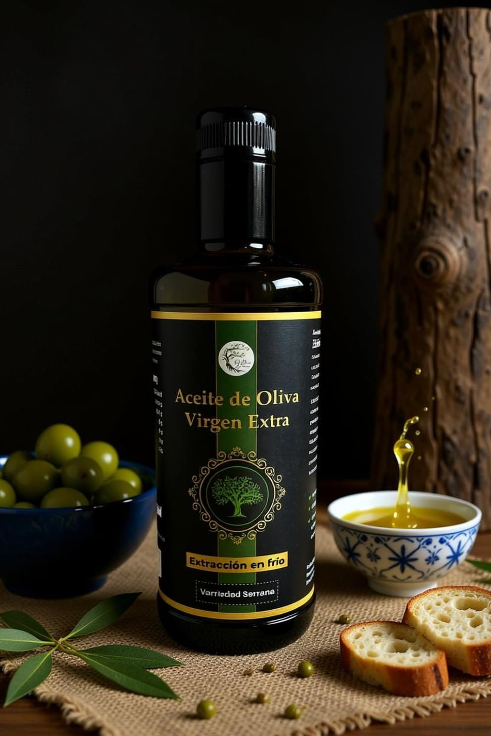 Aceite de Oliva Virgen Extra Cosecha Temprana Serrana de Espadán 500ml