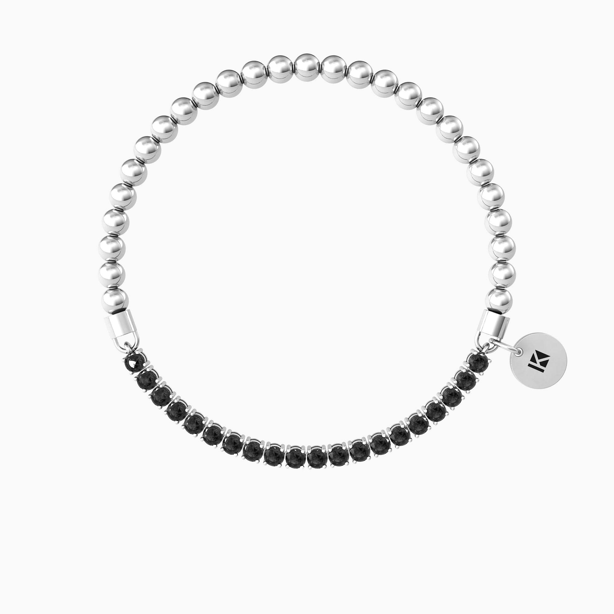KIDULT - Bracciale Donna - Tennis in Zirconi Neri - 731975