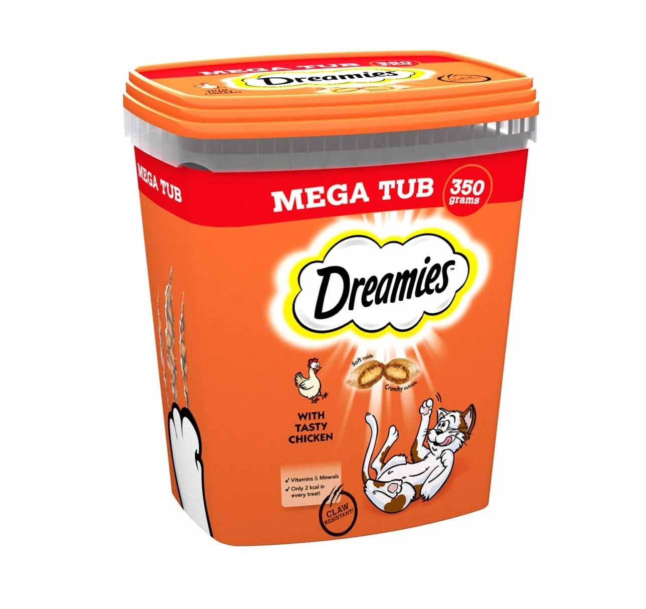 Dreamies Mega Pudełko przysmak dla kotów Kurczak 350g