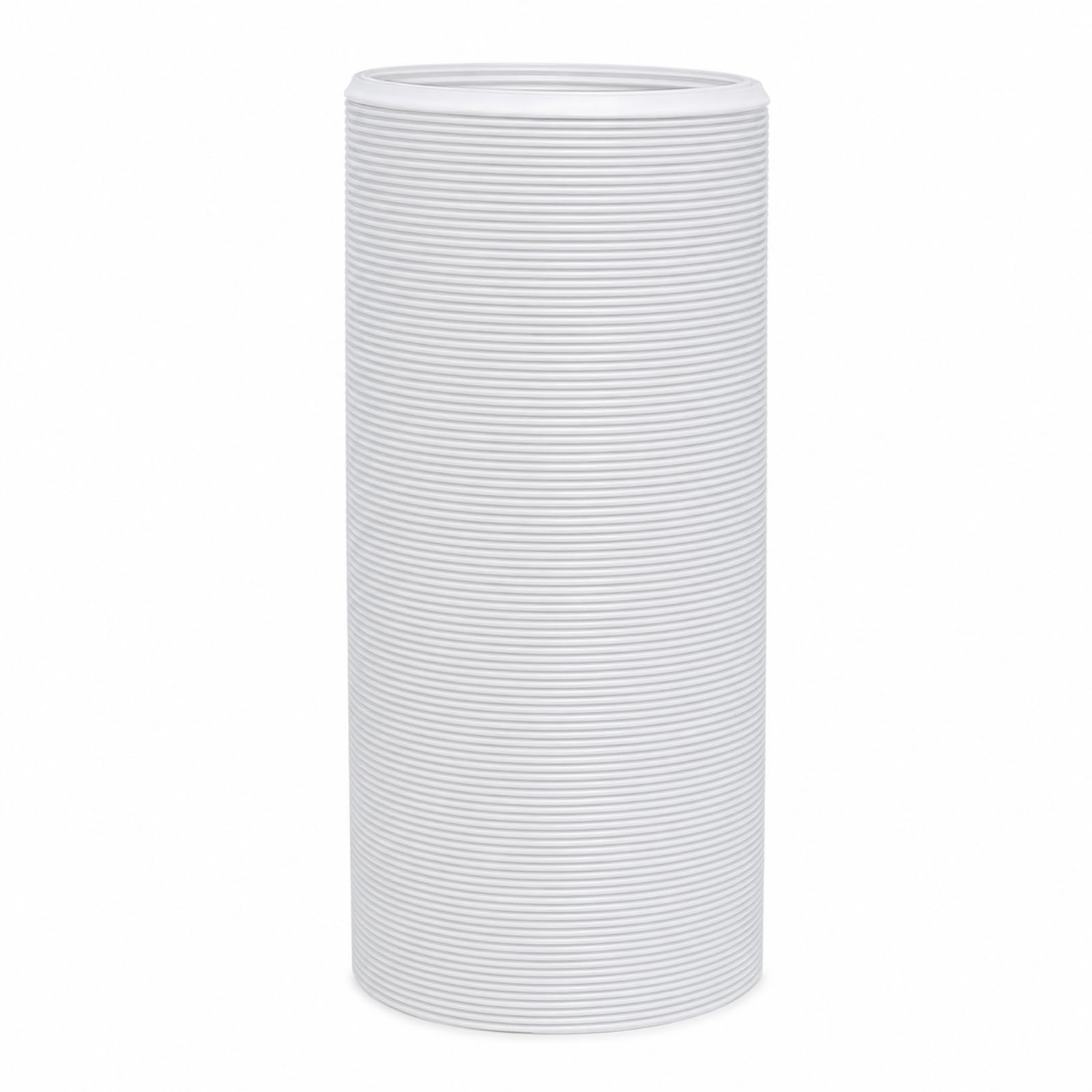Colcolo Condotto di Scarico Condizionata Tubo di Ventilazione Estensione Flessibile Tubo di Sfiato Ricambio con Filettatura Sinistra in Plastica E Filo, 3 Metri, Diametro 130mm