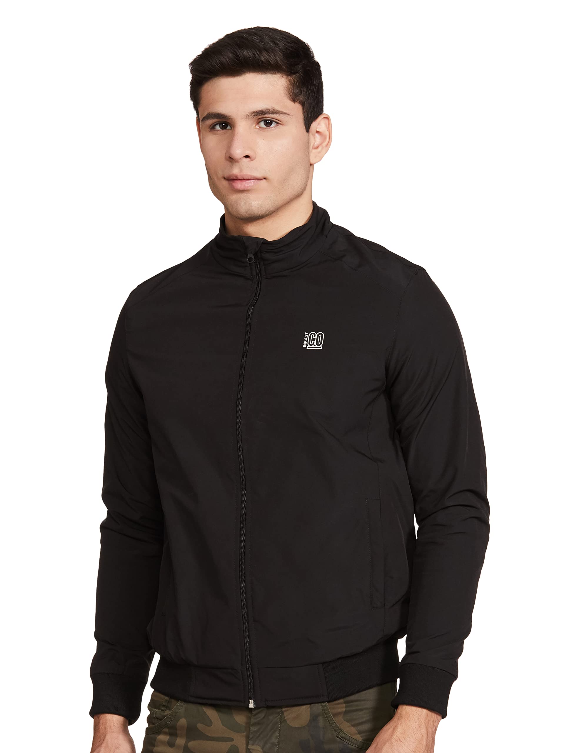 Amazon Brand - SymbolMen's 100% Polyester Regular Jacket