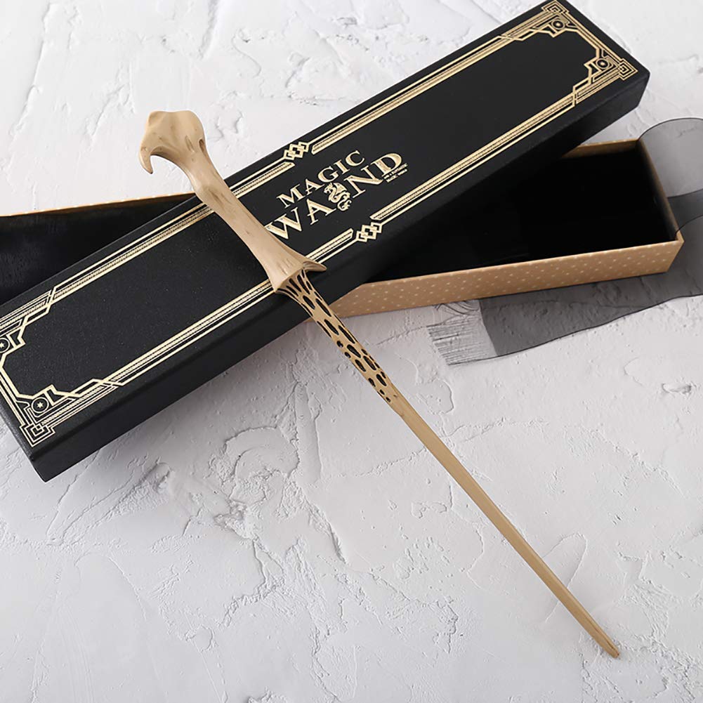 Harry Potter 14" Wand With Replica Ollivanders Wand Box,The Marauder's Map, Harry Potter Film Set Movie Props Wands,Voldemort