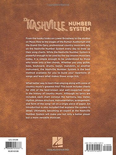 The Nashville Number System Fake Book #TOP1