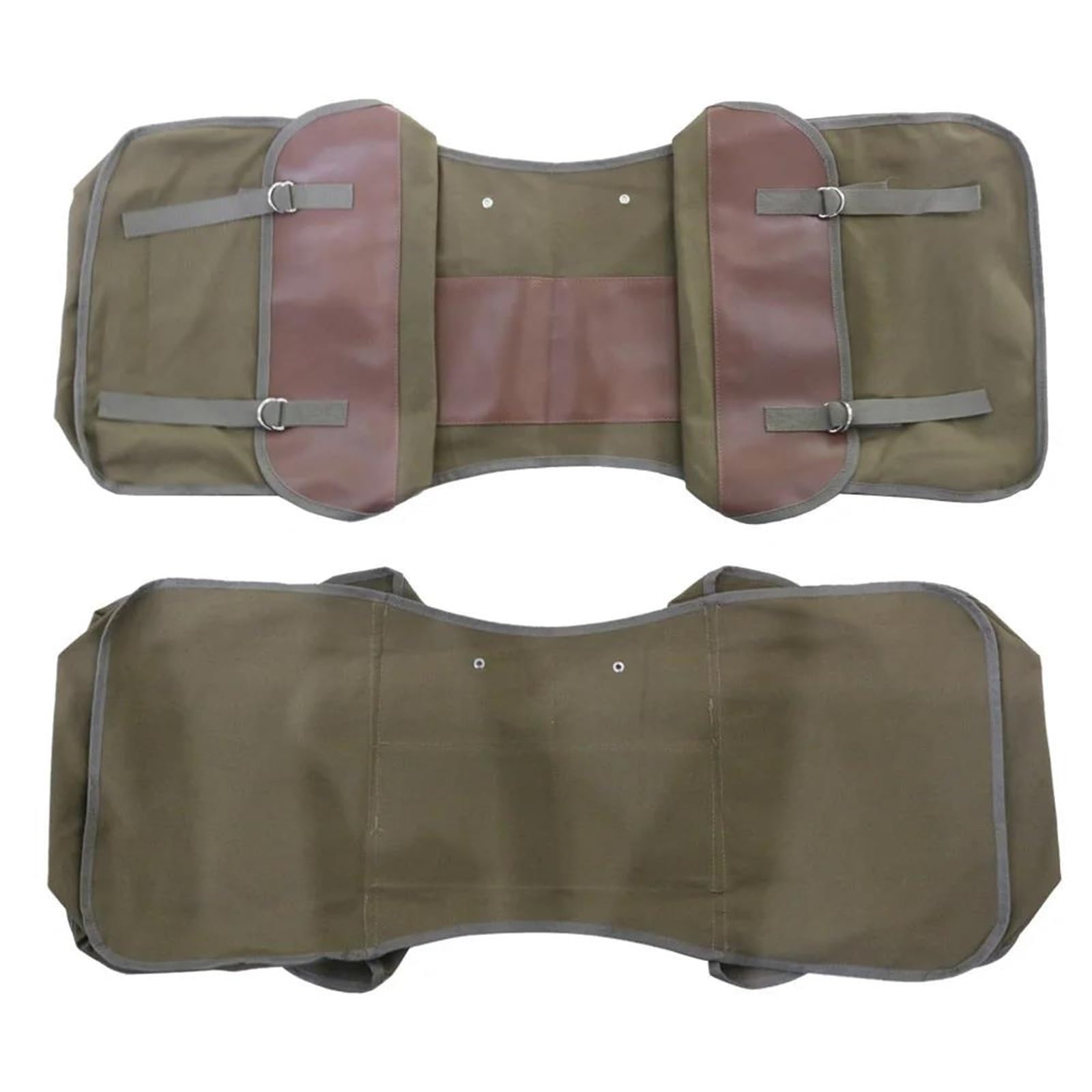Reisebeutel Motorrad-Satteltaschen, Universelle Reise-Satteltaschen Für Roller, Werkzeugtaschen Für BMW Für(Green)