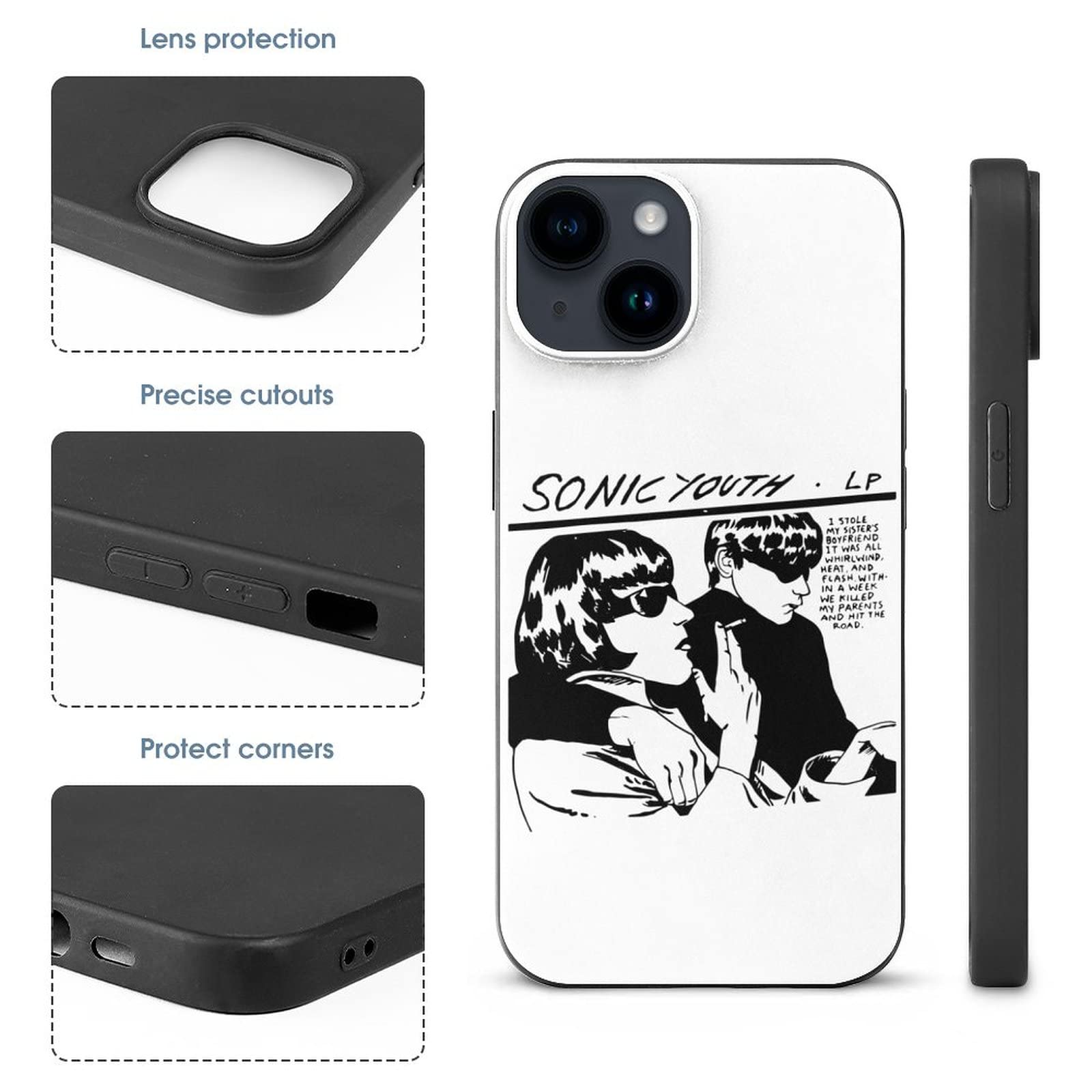 Amazon.co.jp: iPhone 14 用 ケース Sonic Youth ソニック・ユース