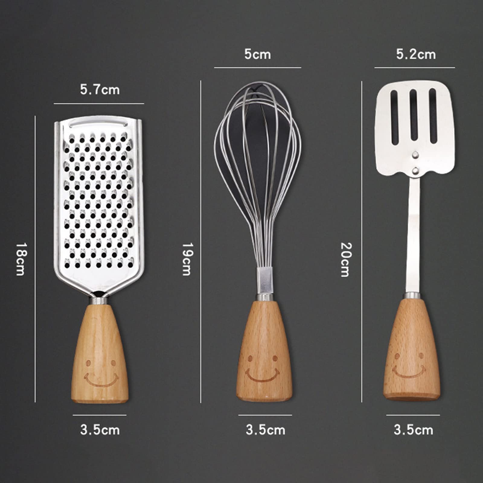EIF Râpe De Cuisine Râpe À Truffes Lame Ondulée Manche En Bois Rabot À