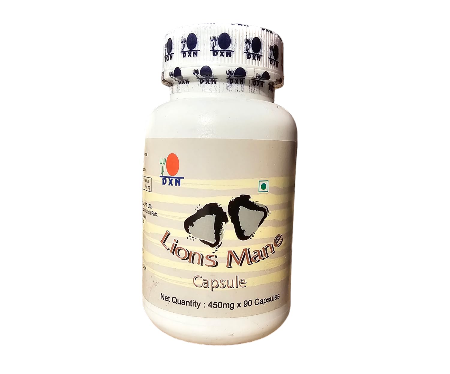 DXN Lion's Mane, Memory & Nerve Support, 90 Capsules (450mg)