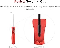 Vista 3 de TEKTON Juego de púas y ganchos puntiagudos (5 piezas) PNH90102 Hecho en Estados Unidos