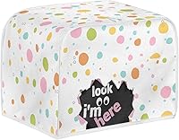 Vista 23 de doginthehole Cubierta para tostadora de libélula para cocina, fundas de electrodomésticos pequeños, estilo bohemio, para microondas, tostadora