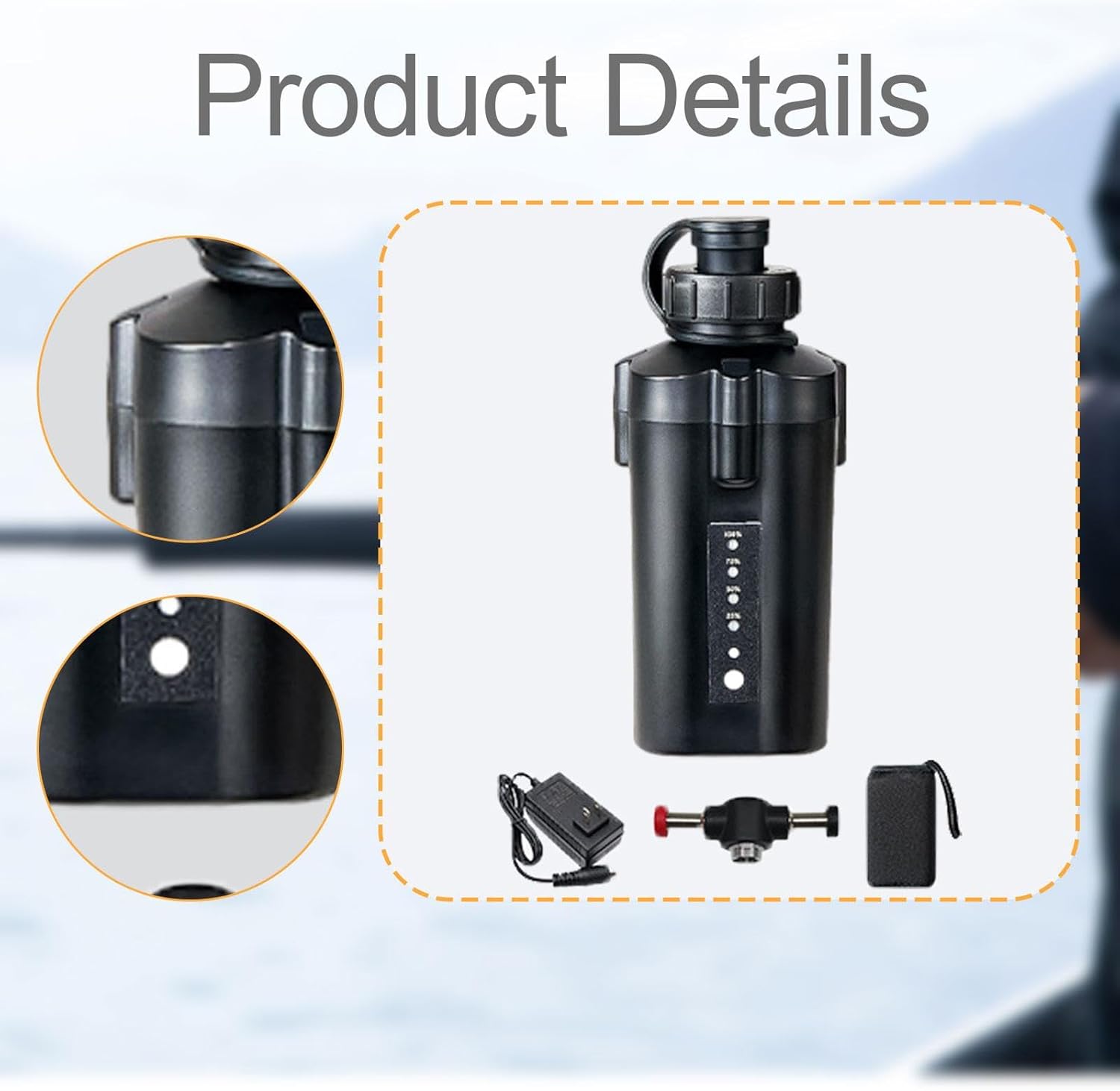 Electric Fishing Reel Battery 14.8V Replacement Compatible with 600 9000 Series - Premium Professional Accessory