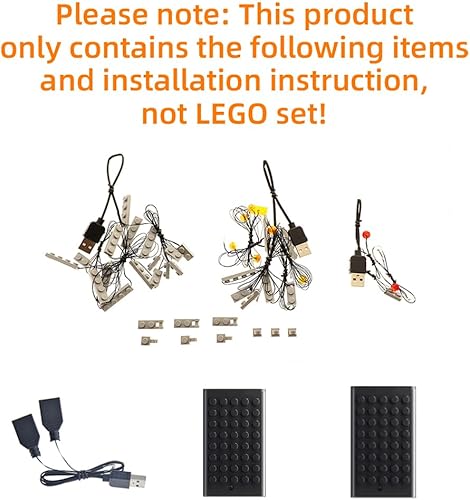 Miniatura 3 de Kit de luz LED compatible con Lego Daily Bugle - Juego de iluminación para modelo de construcción 76178 (juego de modelos no incluidos)