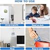 Large LCD Display Digital Cooking Timer Kitchen Timer with Countdown and Stopwatch. Large Beep Loud Alarm (WHITE) For Cooking, Fitness, Kids Working