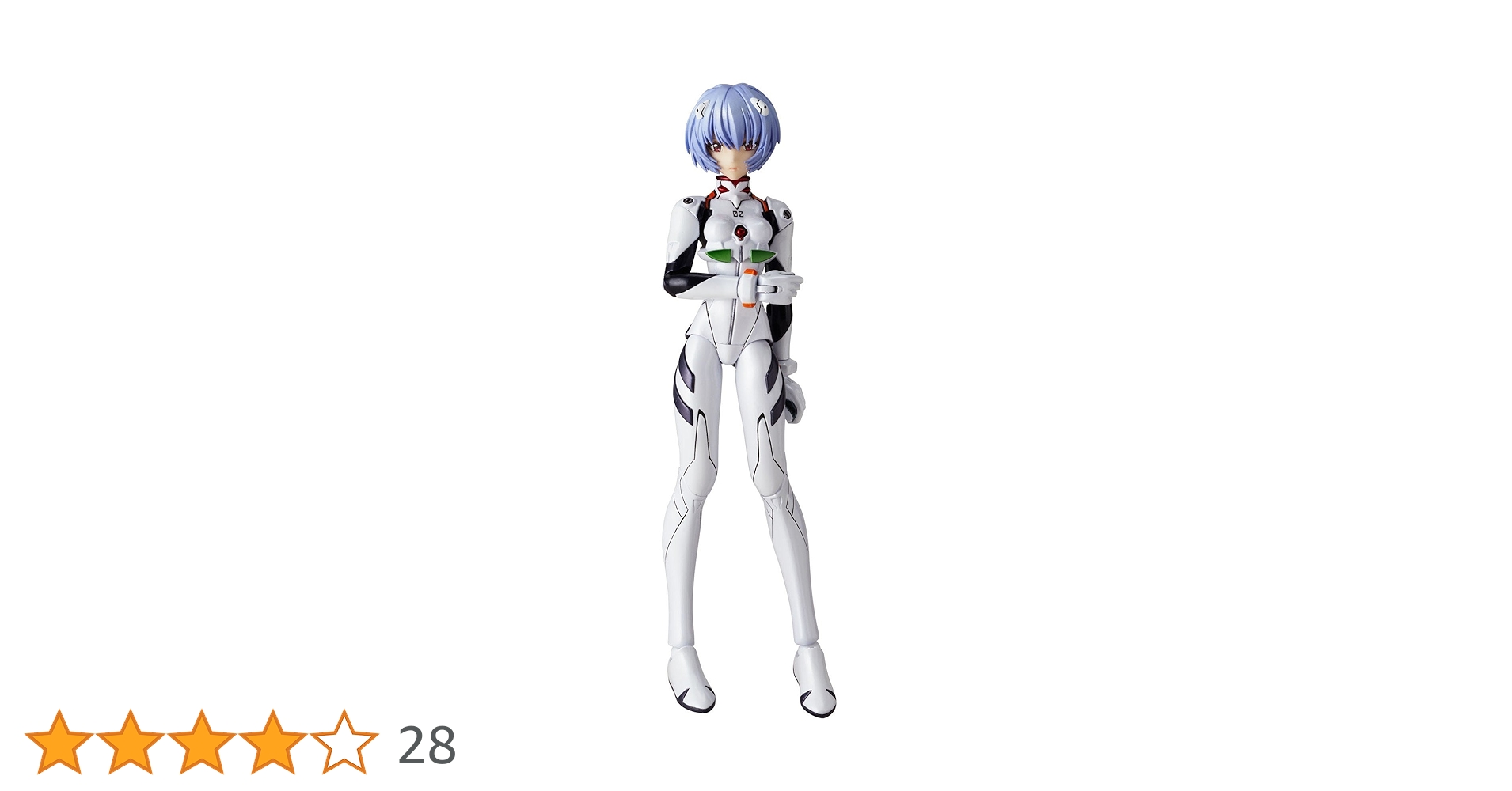 フロイラインリボルテック 綾波 レイ Ver.2.0 wgteh8f 中古】(本体A-/箱B)フロイライン リボルテック No.019