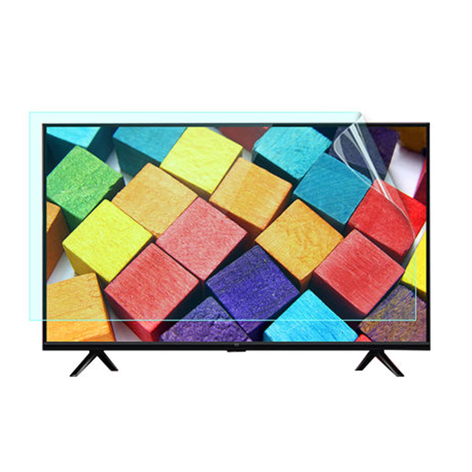 49-75 cali ochrona ekranu przed oślepianiem, filtr przeciwodblaskowy do ekranu telewizora - bez odcisków palców, do LCD, LED, 4K OLED i QLED HDTV, 75" 1645 * 930