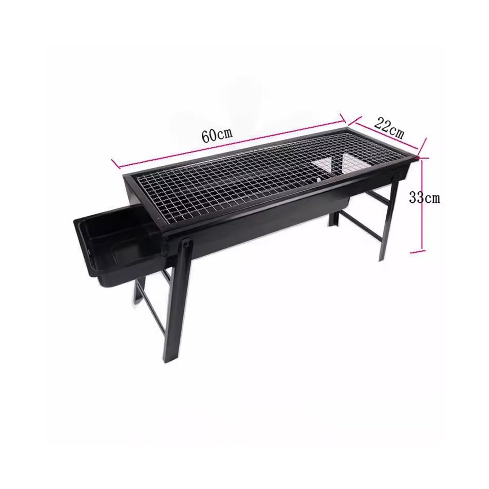 Griglia da Tavolo Rastrelliera for Barbecue Pieghevole for Esterni for Domestica Portatile