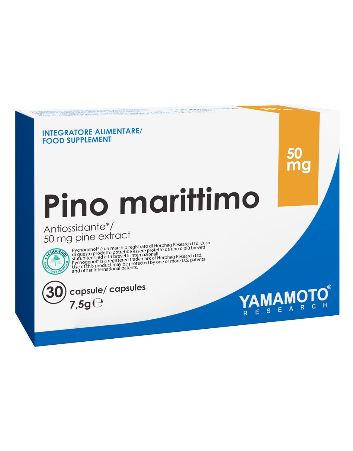 YAMAMOTO RESEARCH Pino Marittimo Pycnogenol® 30 Capsule 