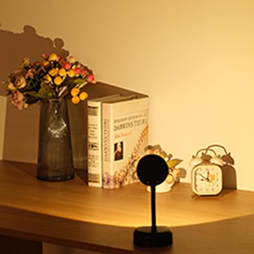 Miniatura 5 de Yuewilai Juego de dos apliques de pared a pilas, luces LED para pared con detección de movimiento, luces de pared inalámbricas recargables y