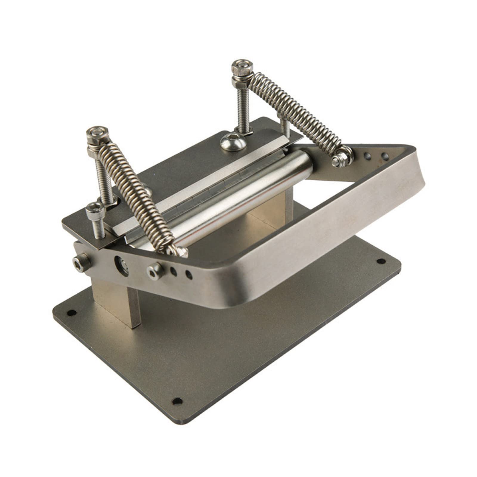 Buxuaaaa Skiver Splitter Manual Leather Peeling Machine Paring Leather Thinning Tool Skiving Machine Easy to Use Skiver Splitter Thinning Peeling Beveler Tool for