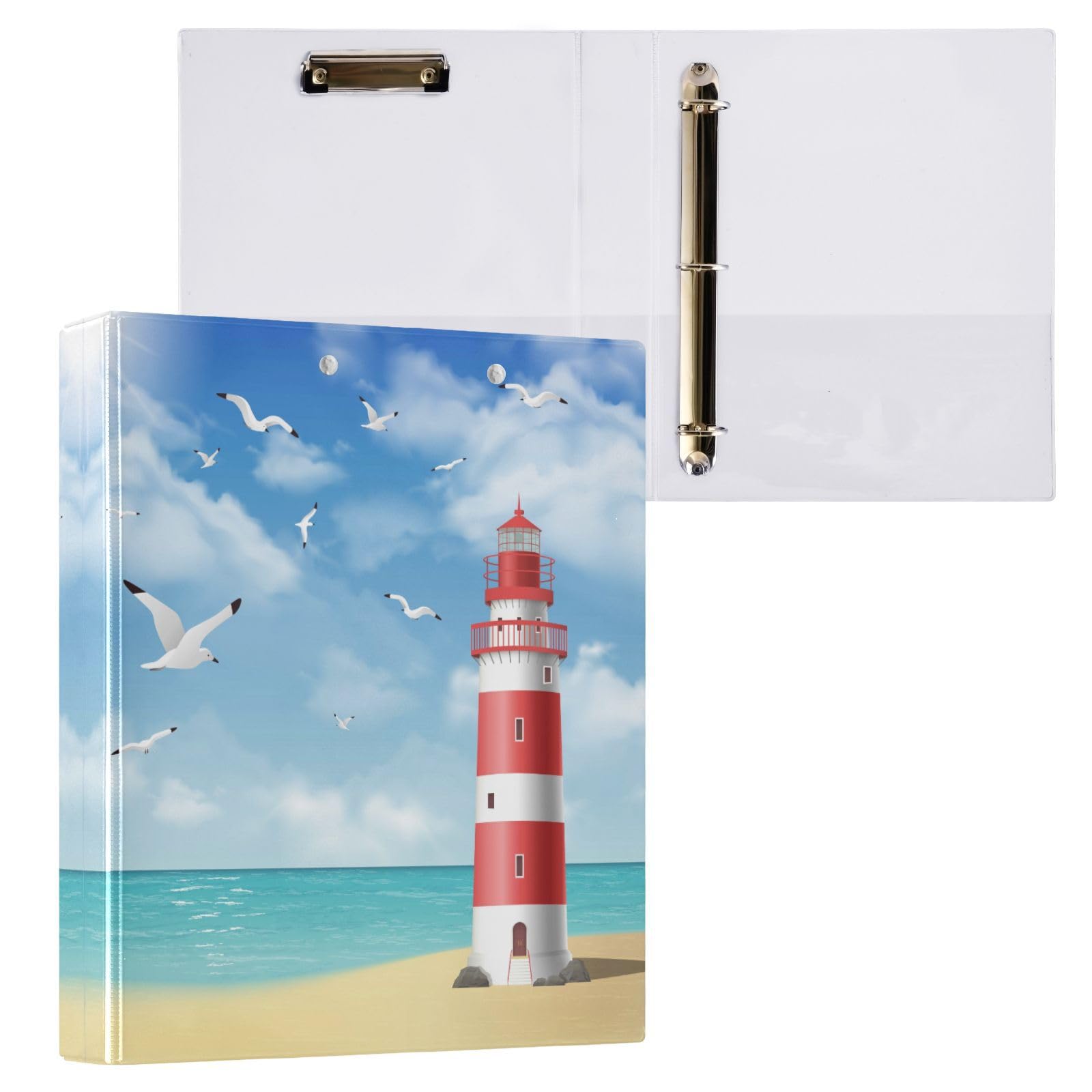 Praktische PVC-Ringbücher Mit Außentaschen Produktbild-Vorschau 2