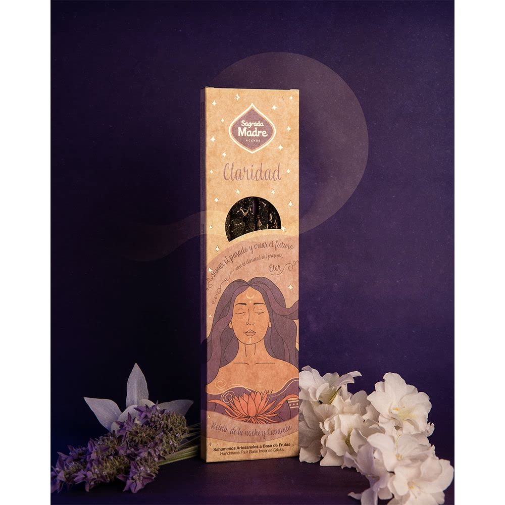 Sagrada Madre Organic Natural Colors - Element - Water - Rebirth. Incense Sticks