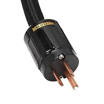 Amazon | HiFi 電源コード 12AWG、オーディオマニア電源ケーブル