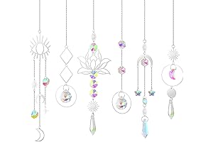 Sun Cast Crystal Suncatcher Hanging Prism Ornament