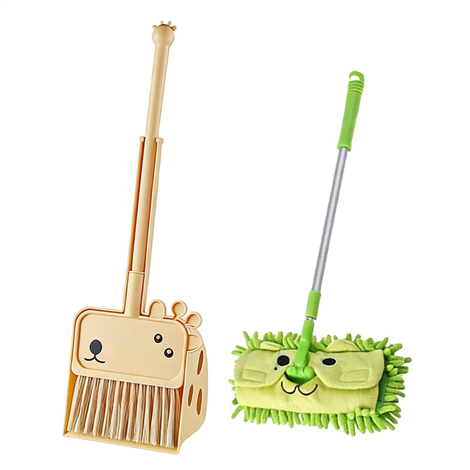 Set balai et pelle à poussière Kit de nettoyage | Mini balai et ramasse-poussière Pour , garçons, adolescents, adultes, femmes, hommes, anniversaire, maison, chambre,