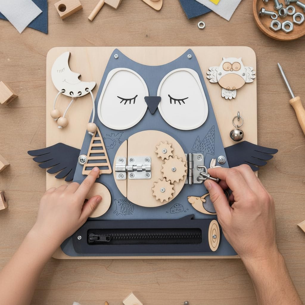 Tablero Sensorial Busy Board