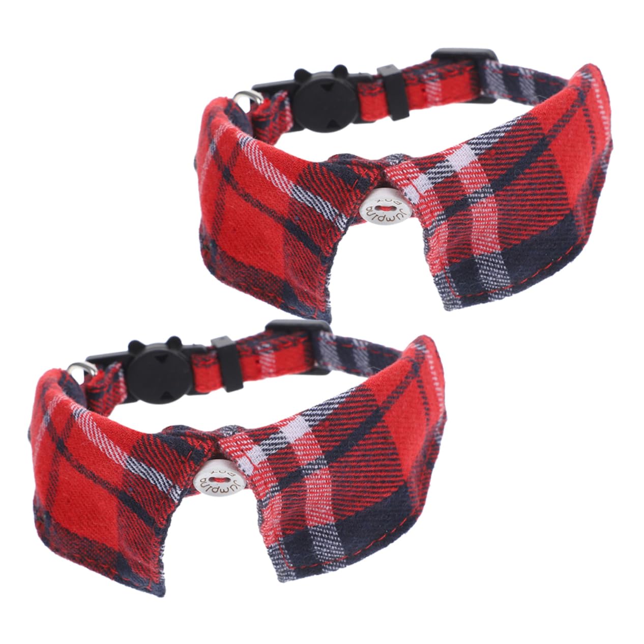VANZACK 10pièces Collier pour Chat Tartan avec Clochette De Réglables Et Confortables pour Animaux De Compagnie pour Chats Et Petits Chiens