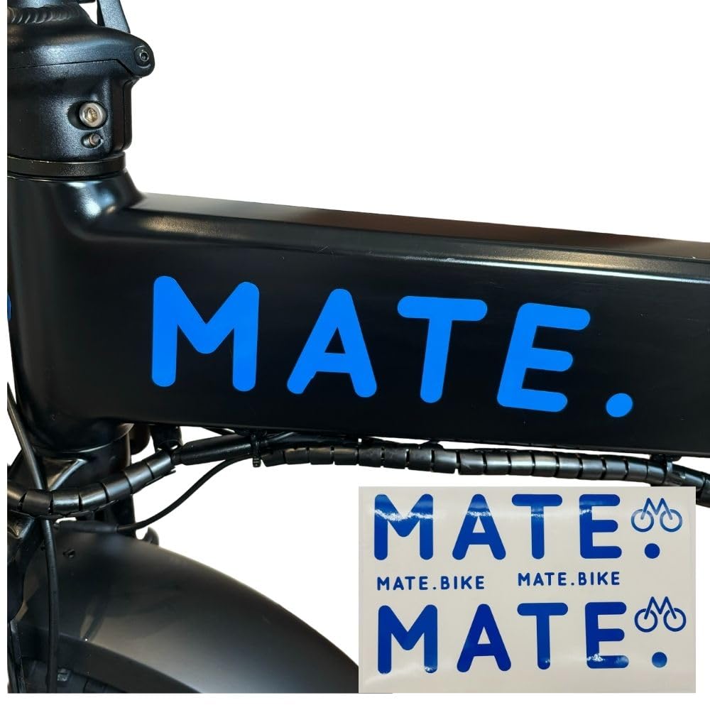Amazon.co.jp: MATE ステッカー ロゴ Eバイク 電動アシスト自転車 転写