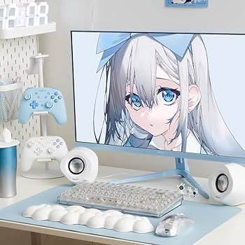 Amazon | Pixio PX278 WAVE Pastel Blue ゲーミングモニター 27インチ