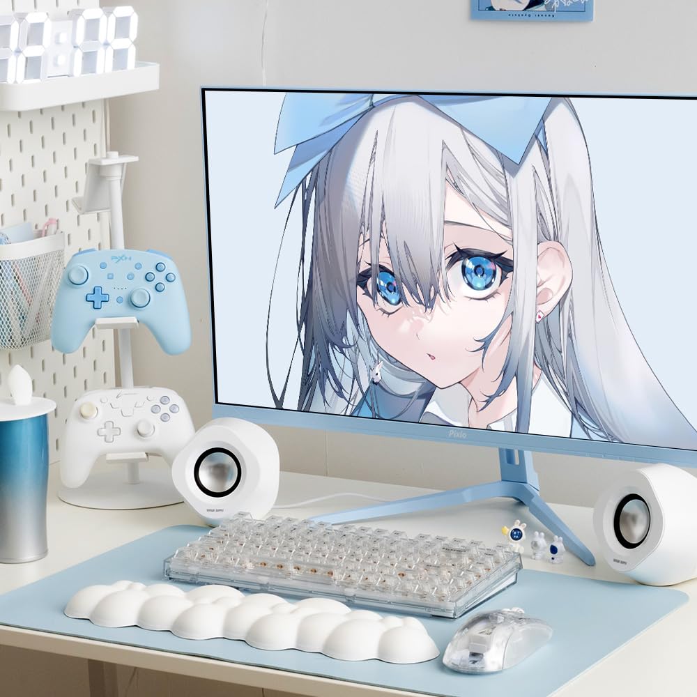 Amazon.co.jp: Pixio PX278 WAVE Pastel Blue ゲーミングモニター 27