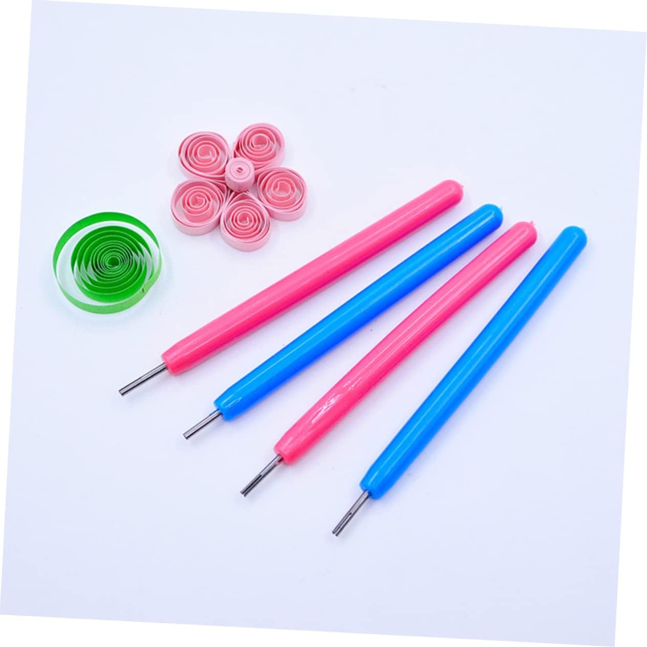 TOPPERFUN Beautiful Paper Quilling Tools 5pcs Ramified Pen Papercraft Needle Paper Ramified Pen DIY Tool for Craft