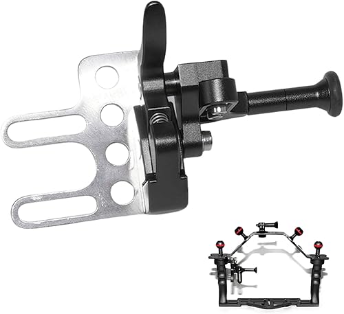 Miniatura 5 de nitescuba Adaptador de montaje de gatillo de palanca de liberación del obturador para estabilizador de bandeja de buceo Mango de carcasa de cámara