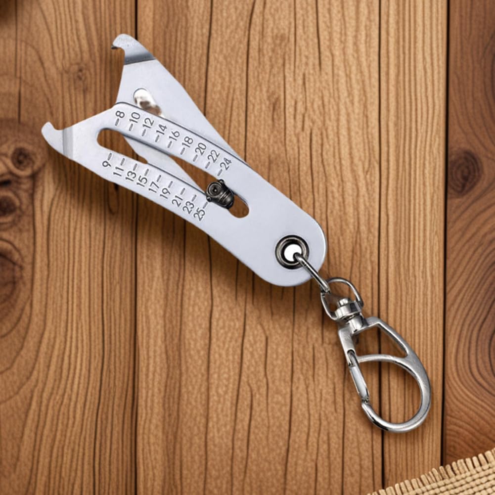 Jauge Filetage Portable - Outil Mesure Boulons écrous - Porte-clés