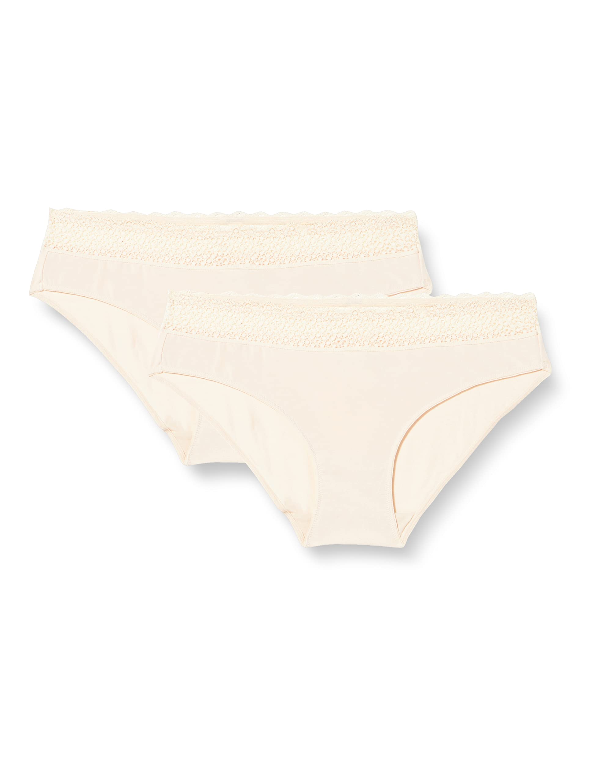 Triumph Women's Feel of Modal Tai 2P Underwear, Creamy Dream, XL