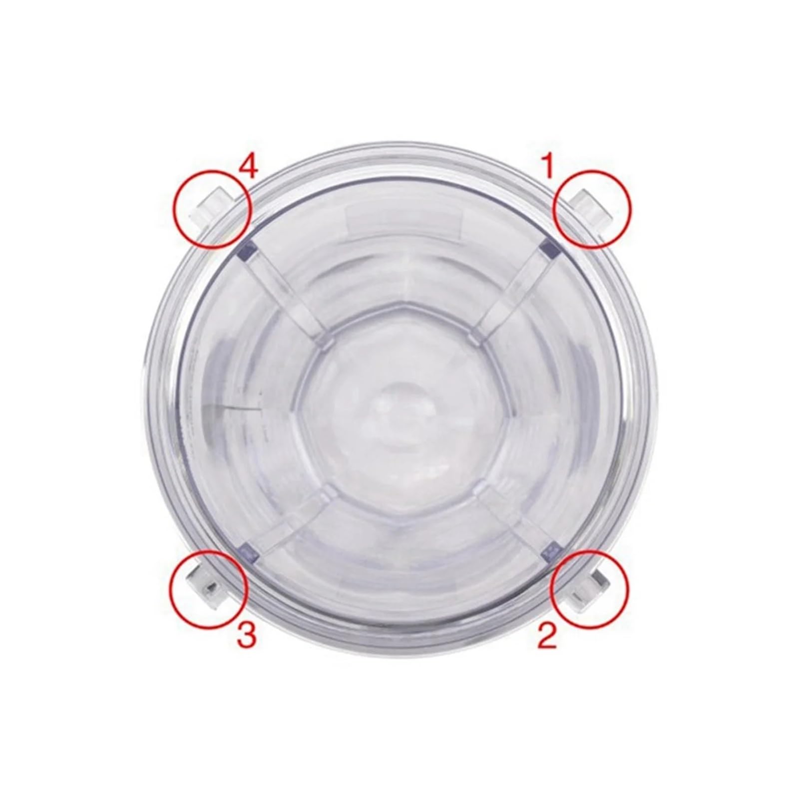 Compatibile con Ninja, lama estrattore a 7 alette da 24 Oz