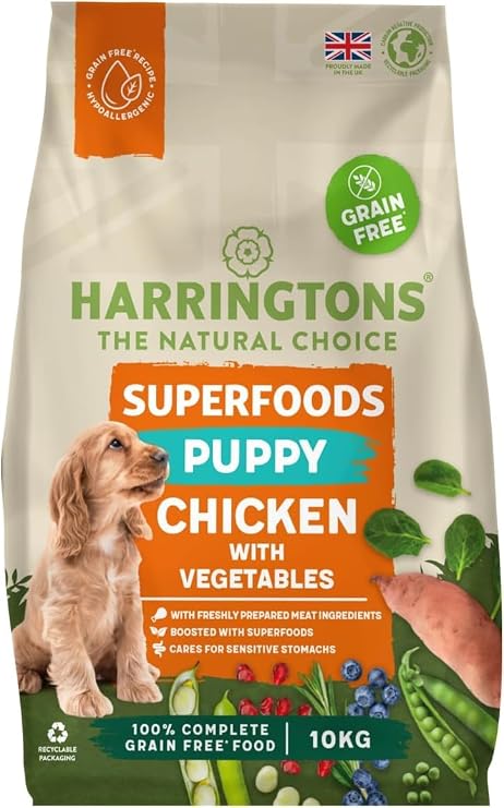 Harringtons Superfoods Dry Adult Dog Food Chicken & Veg 12kg