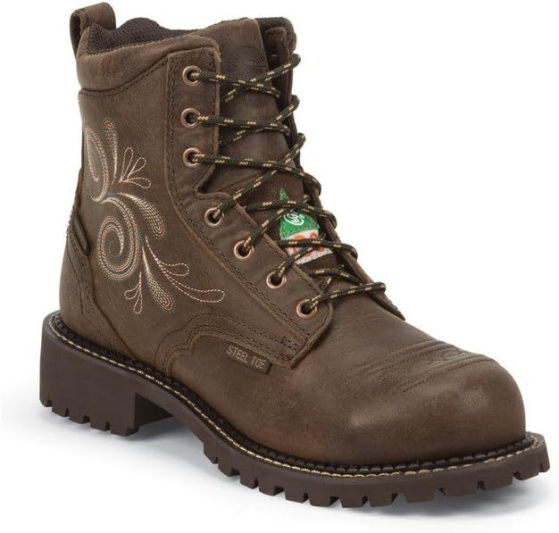 Justin 6” Women's Gypsy Katerina Work Boots Steel Safety