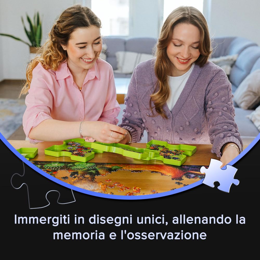 Trefl Premium Plus Quality – Puzzle “Finestre delle stagioni” – 10.000 pezzi, serie “Temi senza tempo”, pezzi che si incastrano perfettamente, per adulti e ragazzi dai 15 anni in su